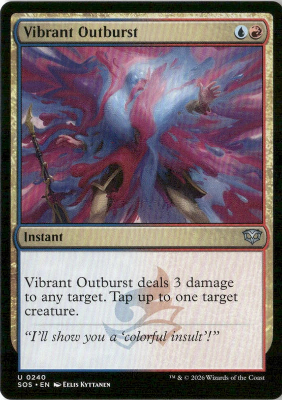 Vibrant Outburst - Secrets of Strixhaven