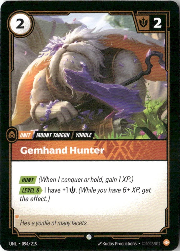 Gemhand Hunter - Unleashed