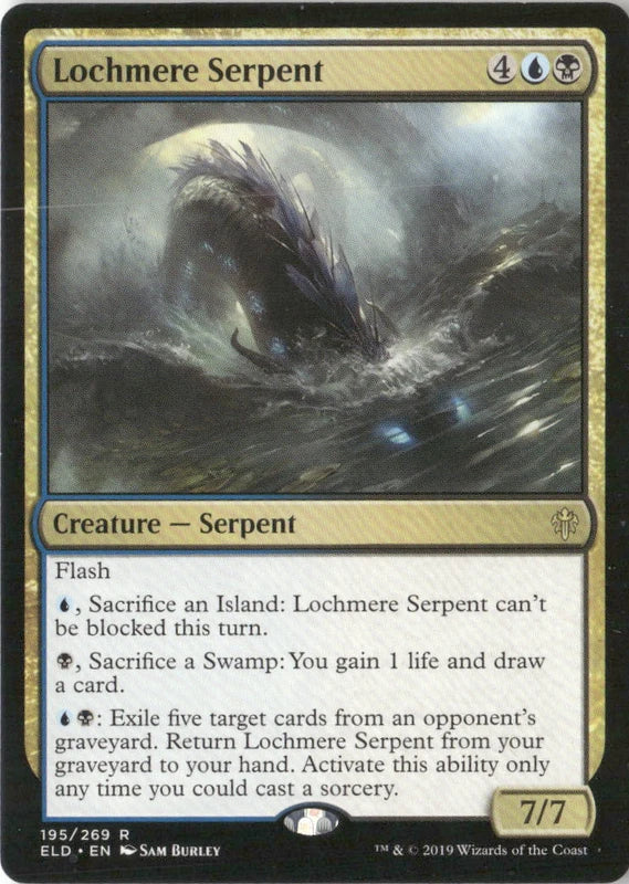 Lochmere Serpent - Throne of Eldraine