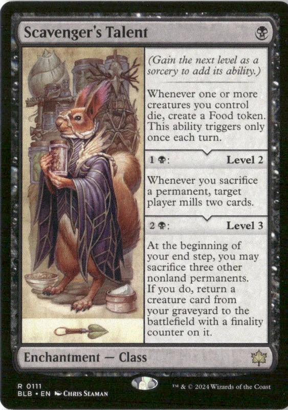 Scavenger's Talent - Prerelease Cards