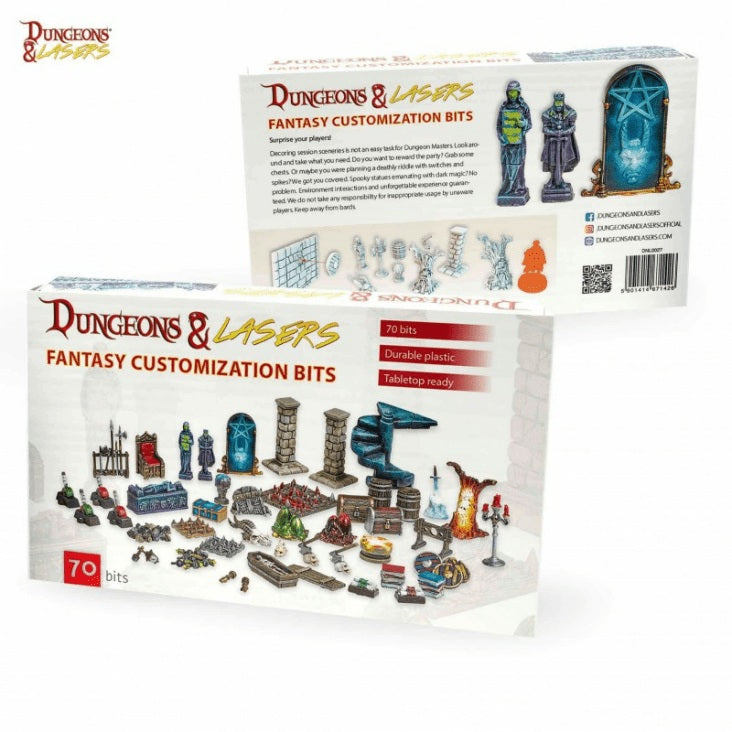 Dungeons & Lasers: Expansion Bits - Fantasy Customization Bits