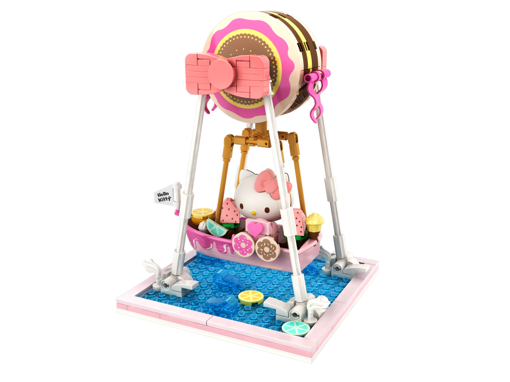 HELLO KITTY - YuMe Blocks Summer Wunderland- Hello Kitty Donut