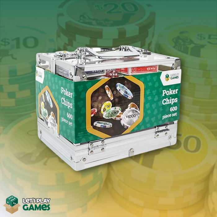 LPG Clay Poker Set - Australiana 600 pcs