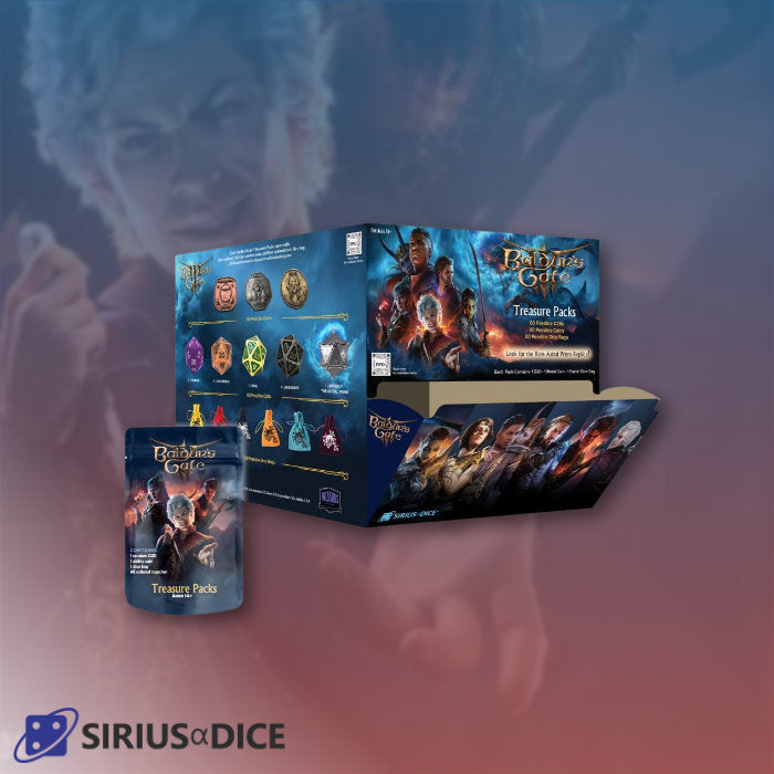 Sirius Dice - D&D Baldur's Gate 3 Treasure Packs Blind Box PDQ