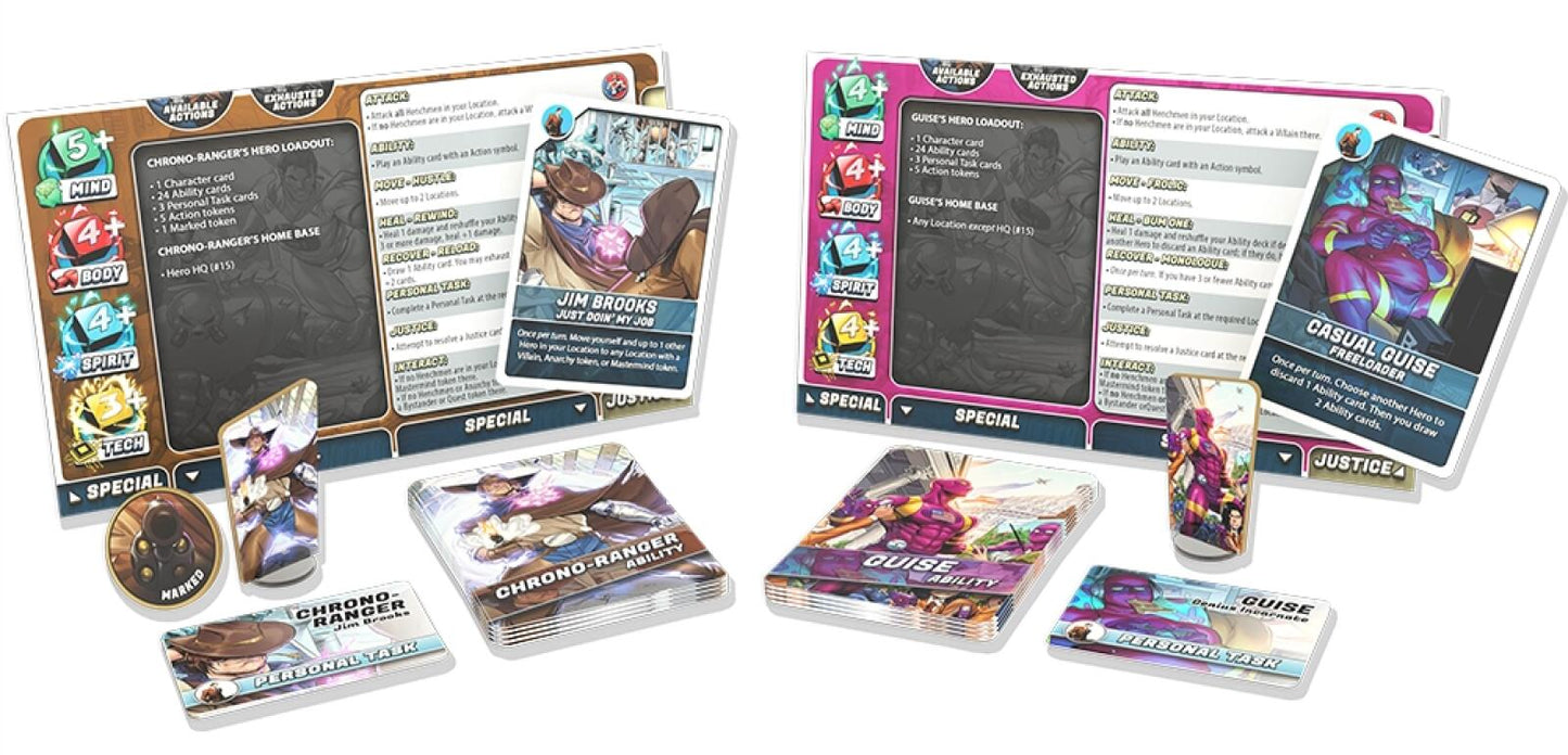 Freedom Five Guise & Chrono Ranger Team Up Pack Expansion
