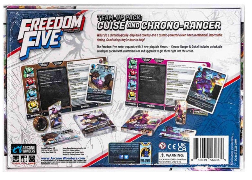 Freedom Five - Team-Up Pack - Guise and Chrono-Ranger Expansion