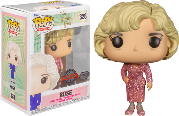 Golden Girls - Rose Diamond Glitter US Exclusive Pop! Vinyl #328
