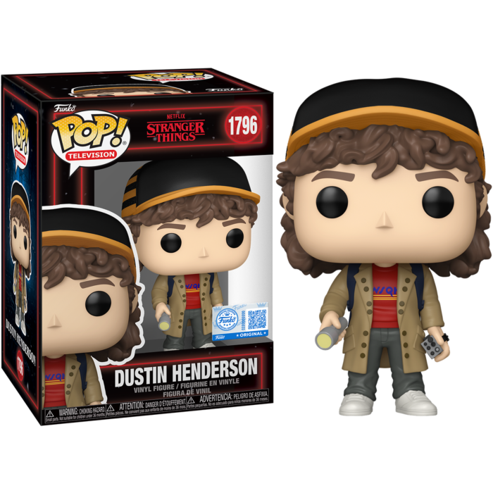 Stranger Things - Dustin Henderson (with Torch) US Exclusive Pop! Vinyl