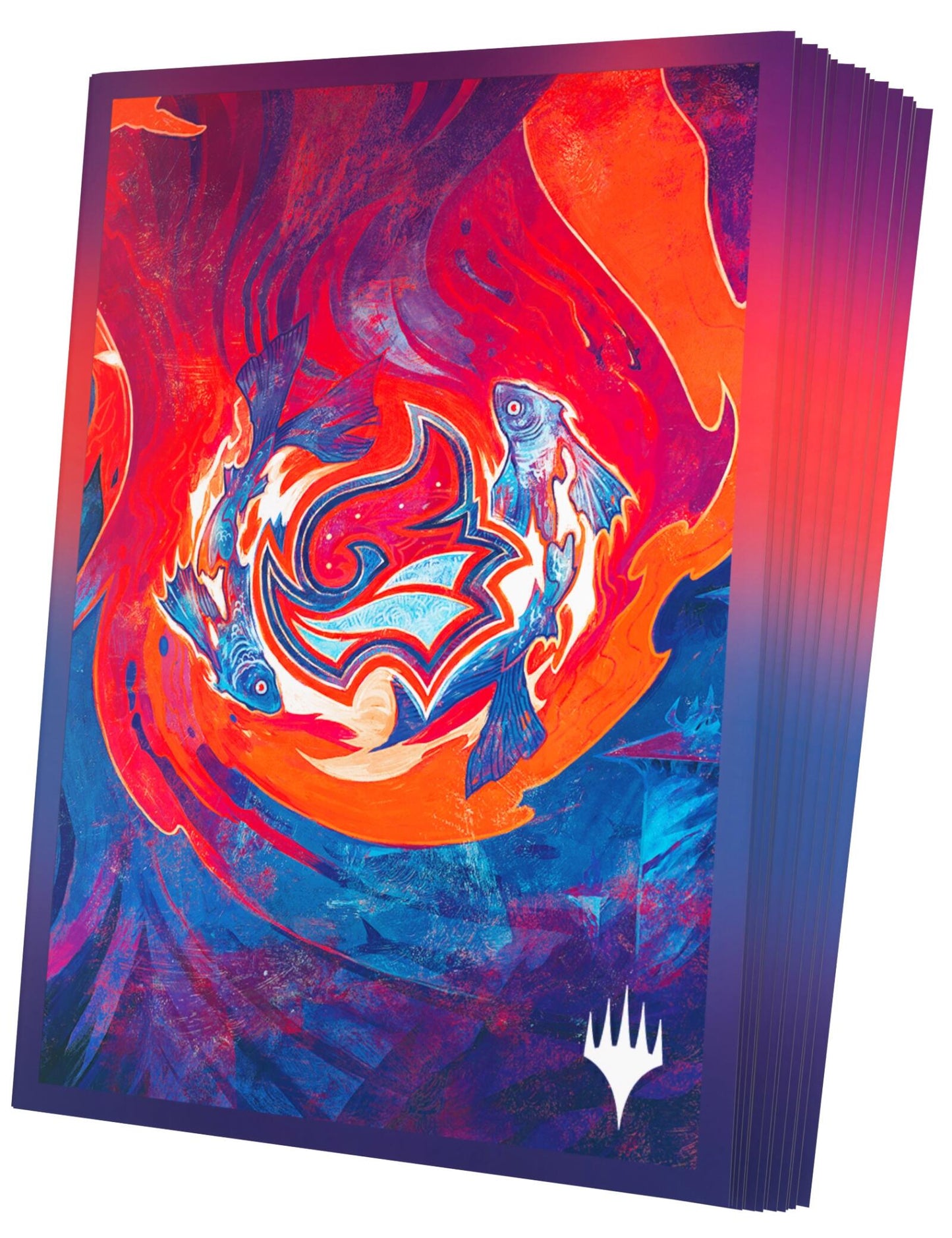 Gamegenic Magic The Gathering Secrets of Strixhaven Premium Art Sleeves - Prismari (66 x 92 mm) (105 Sleeves Per Pack)