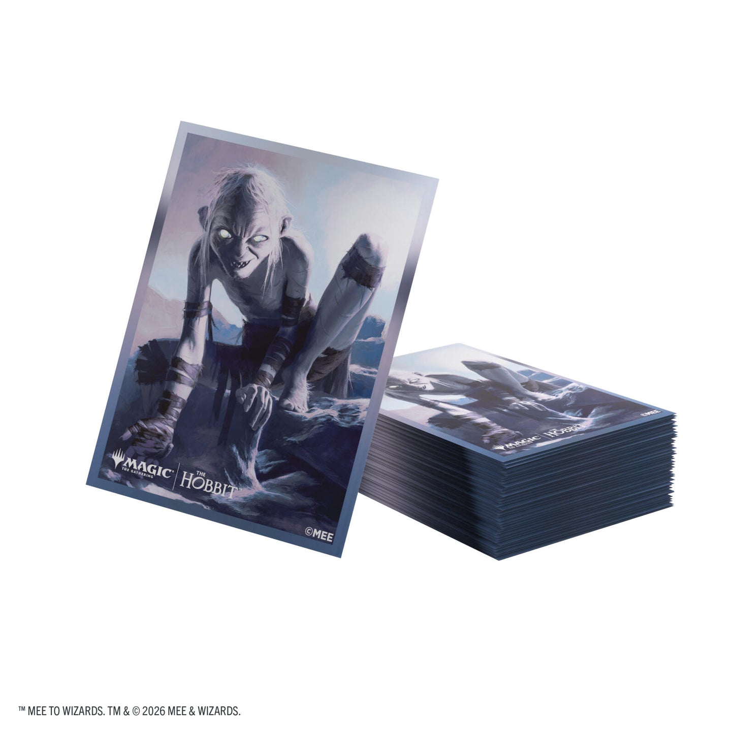 Gamegenic Magic The Gathering The Hobbit Premium Art Sleeves - Gollum, Riddle Master (66 x 92 mm) (105 Sleeves Per Pack)
