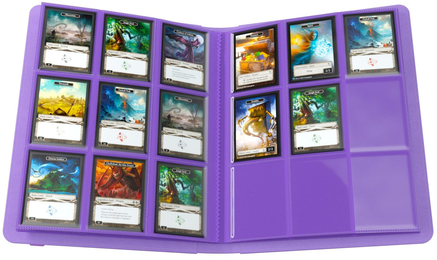 Gamegenic Prime 18-Pocket Album - Purple