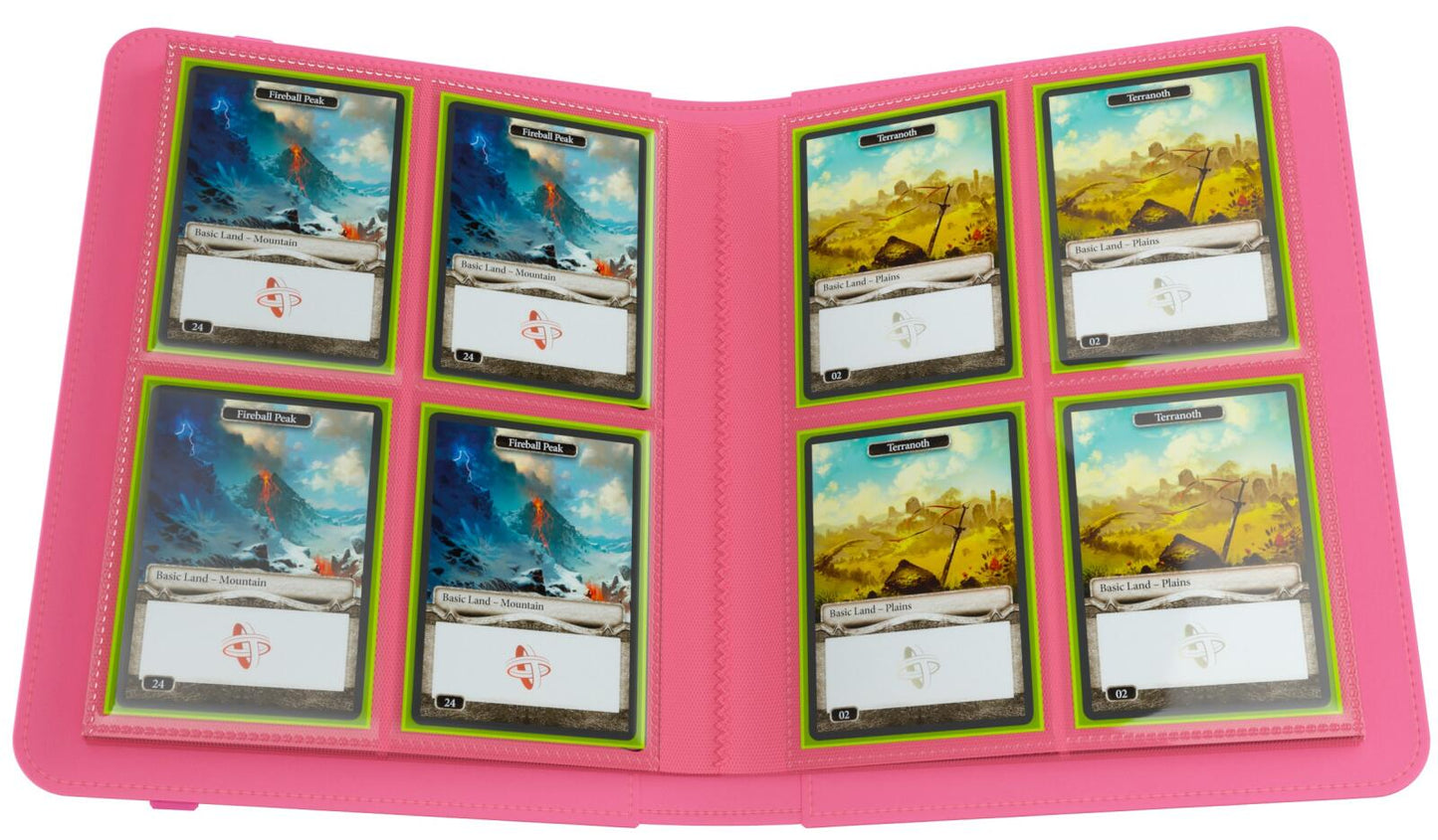 Gamegenic Prime 8-Pocket Album - Pink