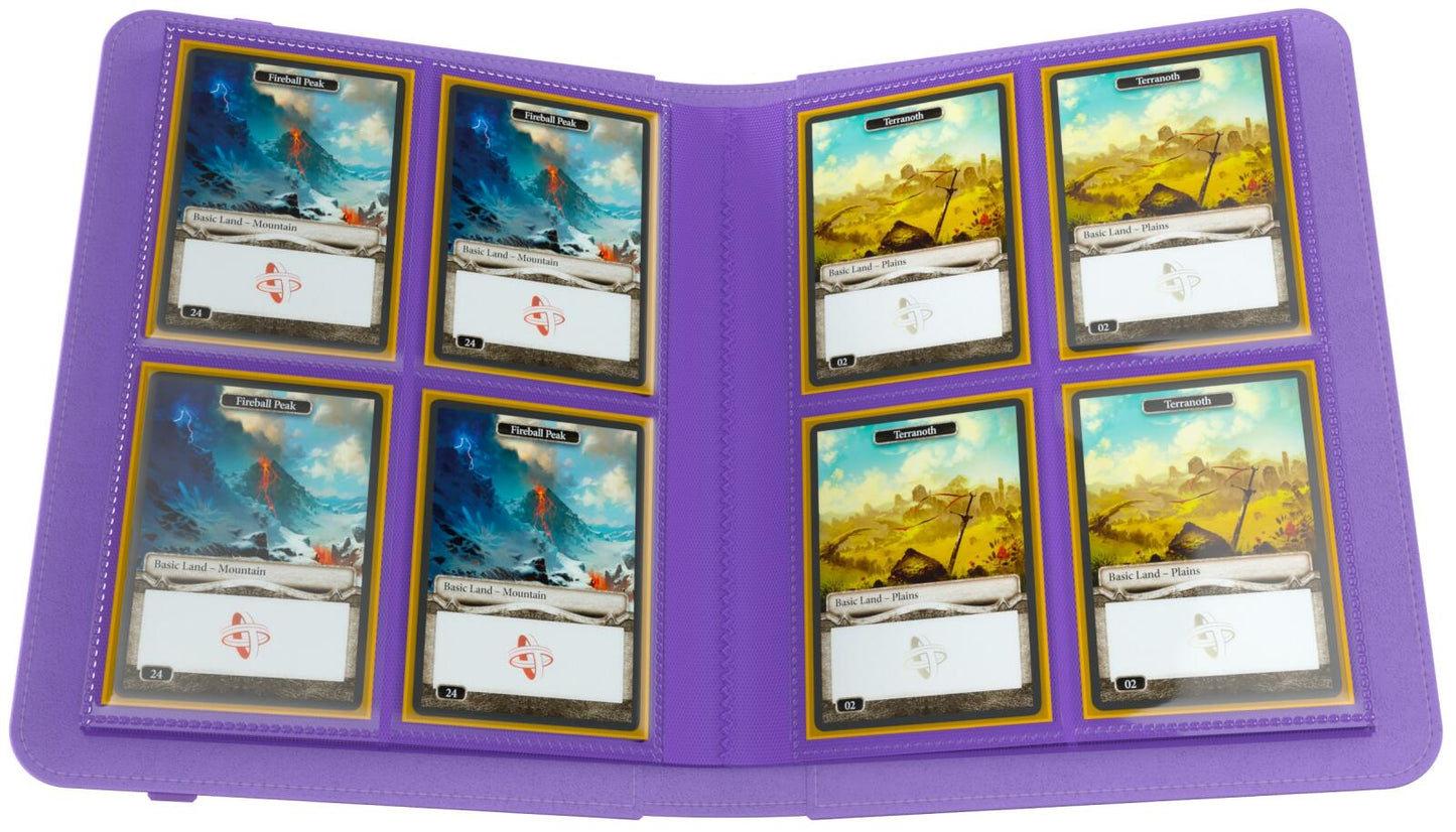 Gamegenic Prime 8-Pocket Album - Purple