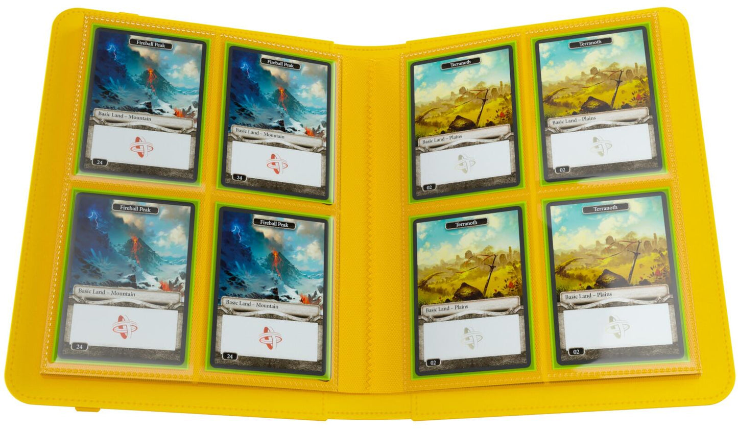 Gamegenic Prime 8-Pocket Album - Yellow