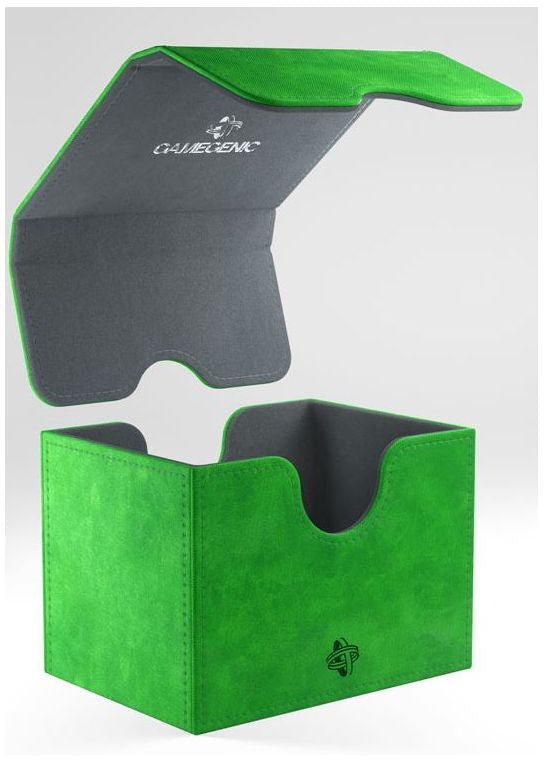 Gamegenic Sidekick Holds 100 Sleeves Convertible Deck Box Green