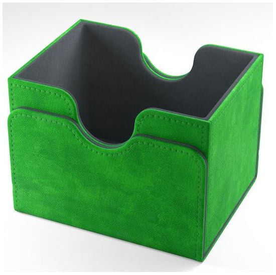 Gamegenic Sidekick Holds 100 Sleeves Convertible Deck Box Green