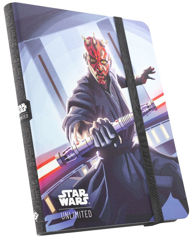 Gamegenic Star Wars Unlimited 18-Pocket Album - Qui-Gon Jinn/Darth Maul