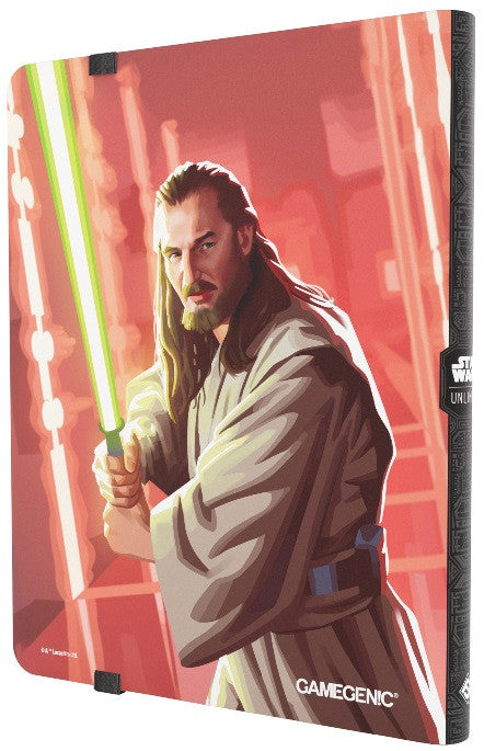 Gamegenic Star Wars Unlimited 18-Pocket Album - Qui-Gon Jinn/Darth Maul