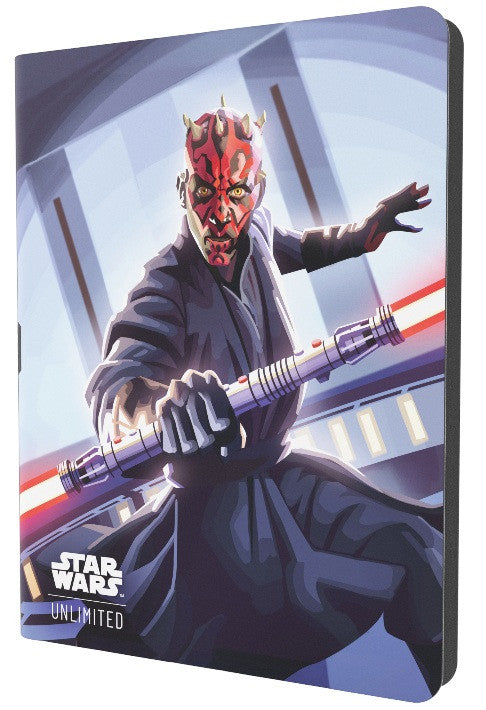 Gamegenic Star Wars Unlimited 18-Pocket Album - Qui-Gon Jinn/Darth Maul