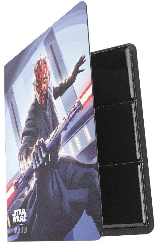 Gamegenic Star Wars Unlimited 18-Pocket Album - Qui-Gon Jinn/Darth Maul