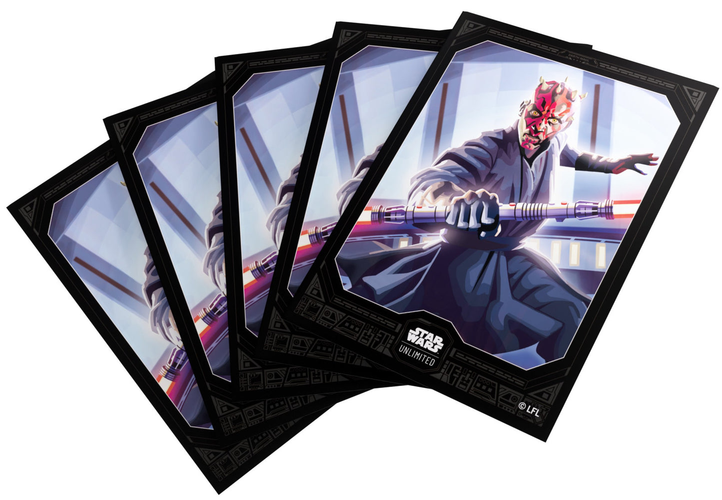 Gamegenic Star Wars Unlimited Premium Art Sleeves - Darth Maul
