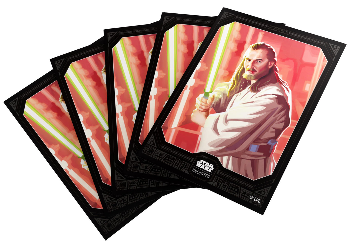 Gamegenic Star Wars Unlimited Premium Art Sleeves - Qui-Gon Jinn