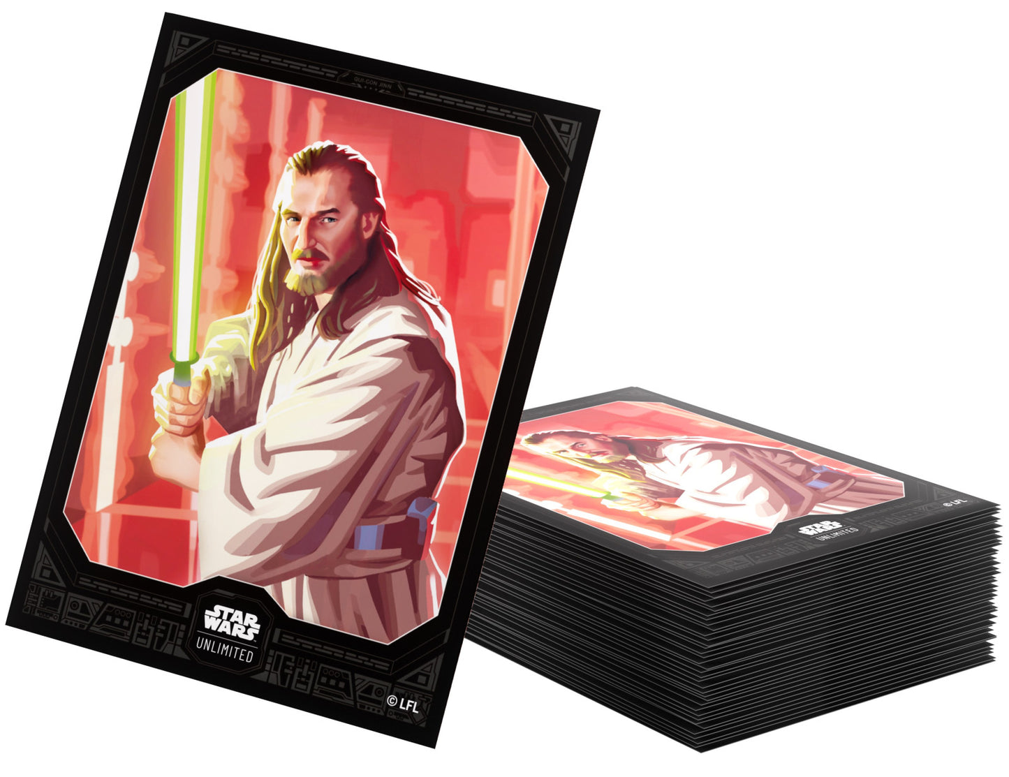 Gamegenic Star Wars Unlimited Premium Art Sleeves - Qui-Gon Jinn