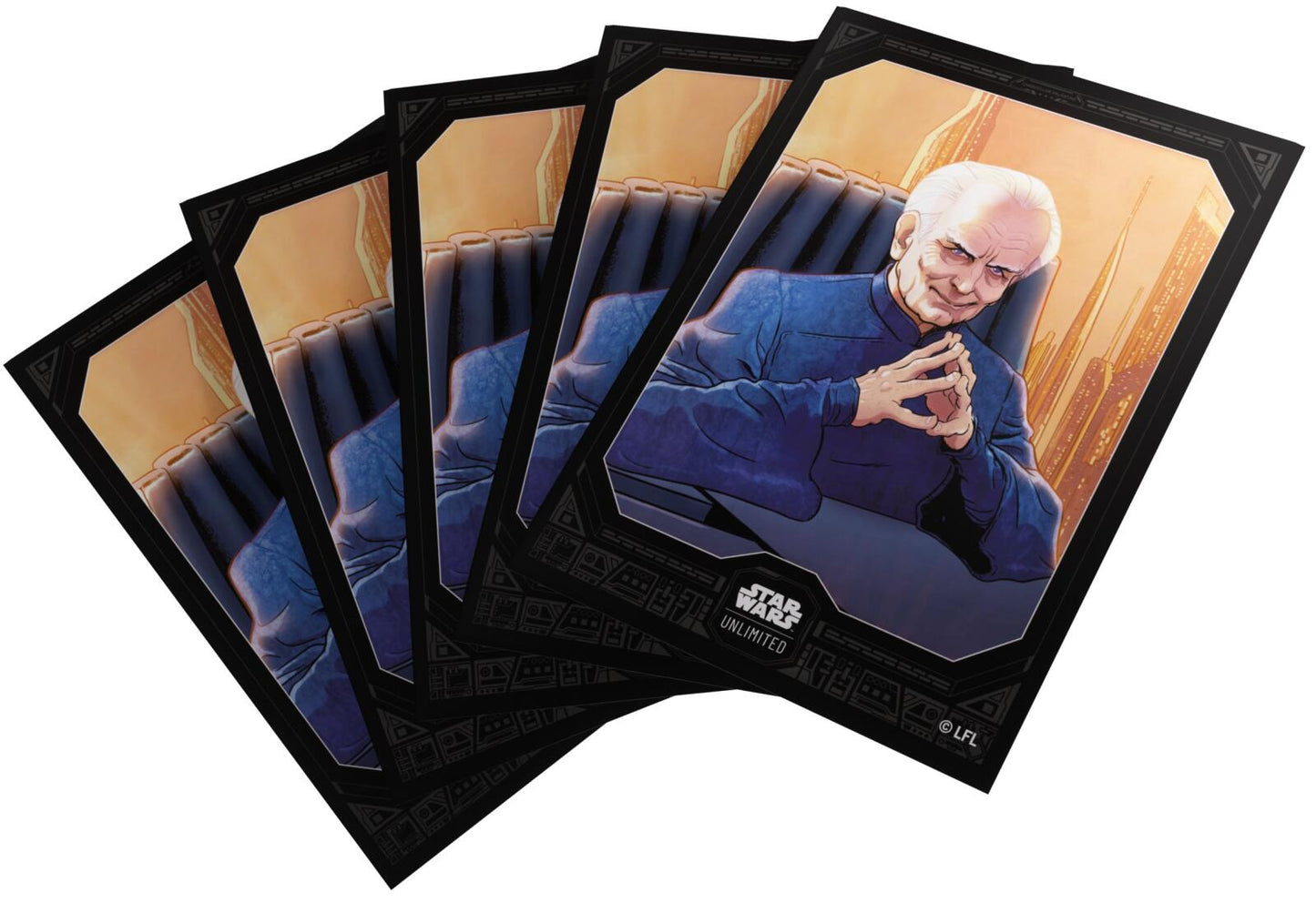 Gamegenic Star Wars Unlimited Premium Art Sleeves - Set 6 Leader 1 (66mm x 92mm)