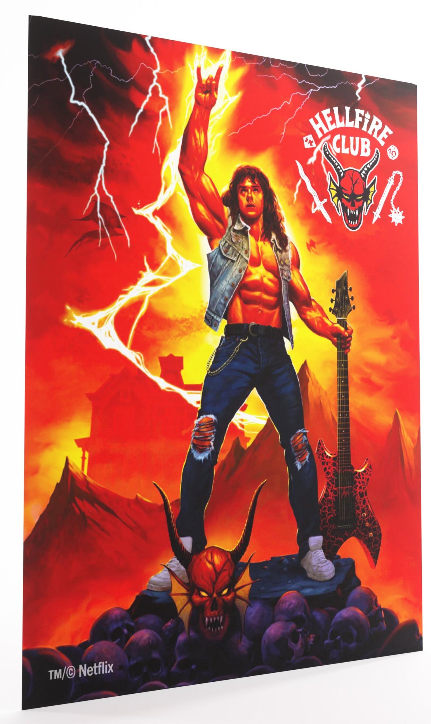 Gamegenic Stranger Things - Hellfire Club Art Sleeves Eddie Munson