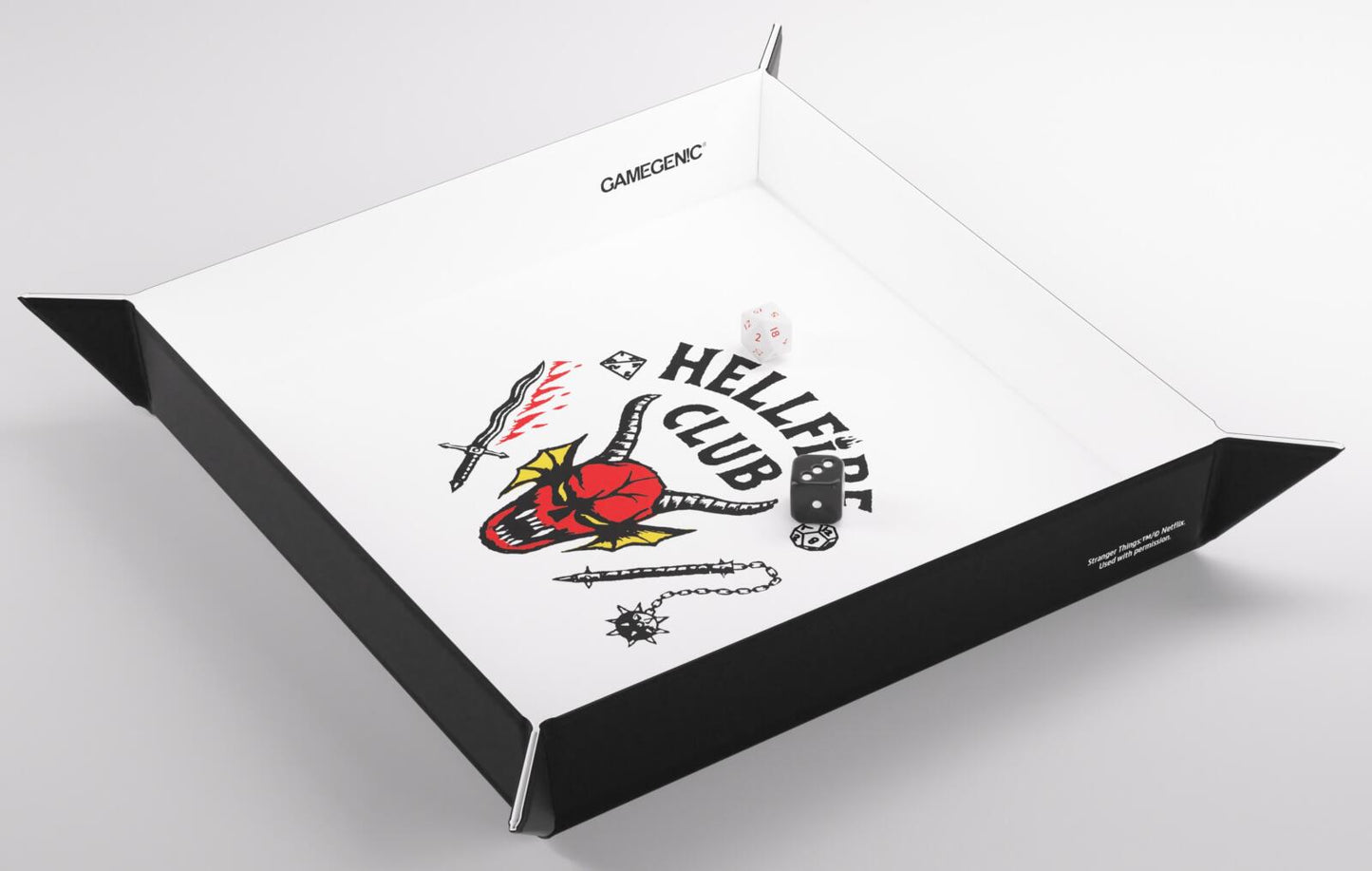 Gamegenic Stranger Things - Hellfire Club Magnetic Dice Tray