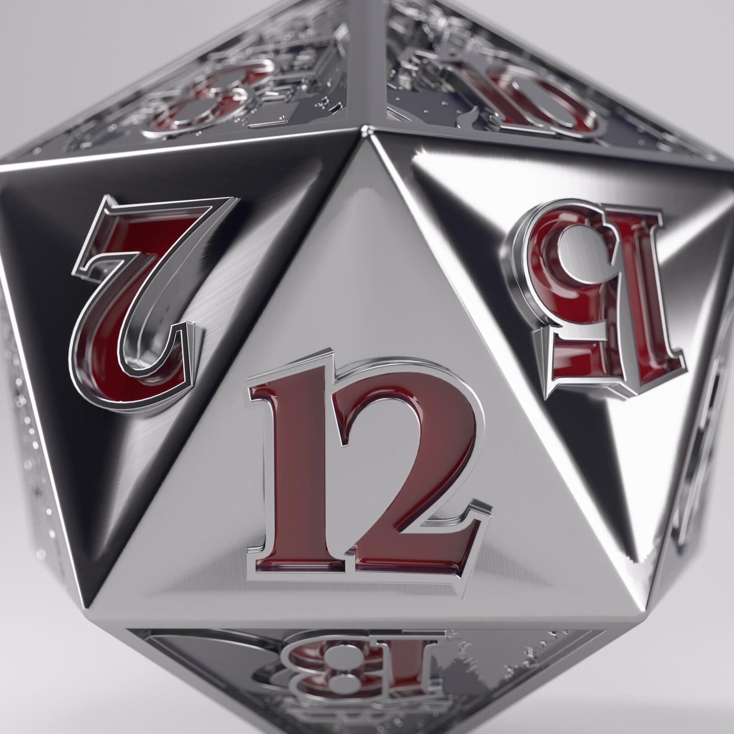 Gamegenic Stranger Things - Hellfire Club Premium Metal D20 Die