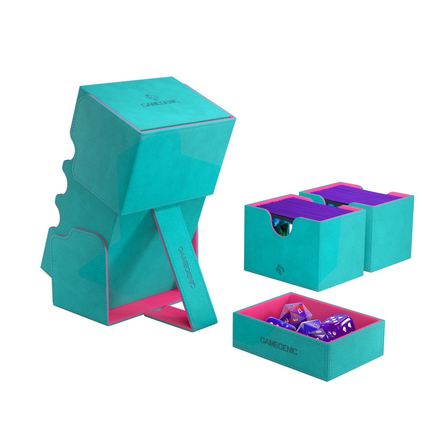 Gamegenic Stronghold 200+ XL Teal/Pink (Exclusive Edition)