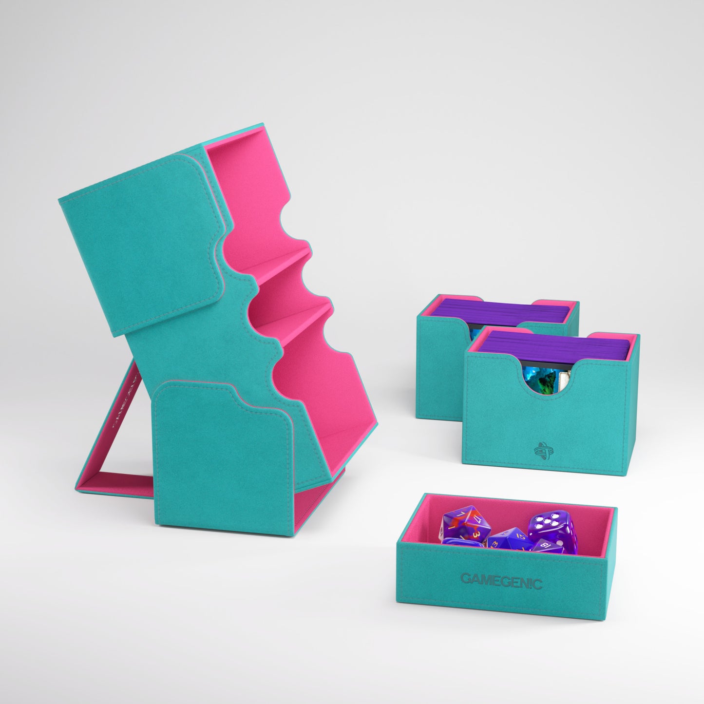 Gamegenic Stronghold 200+ XL Teal/Pink (Exclusive Edition)