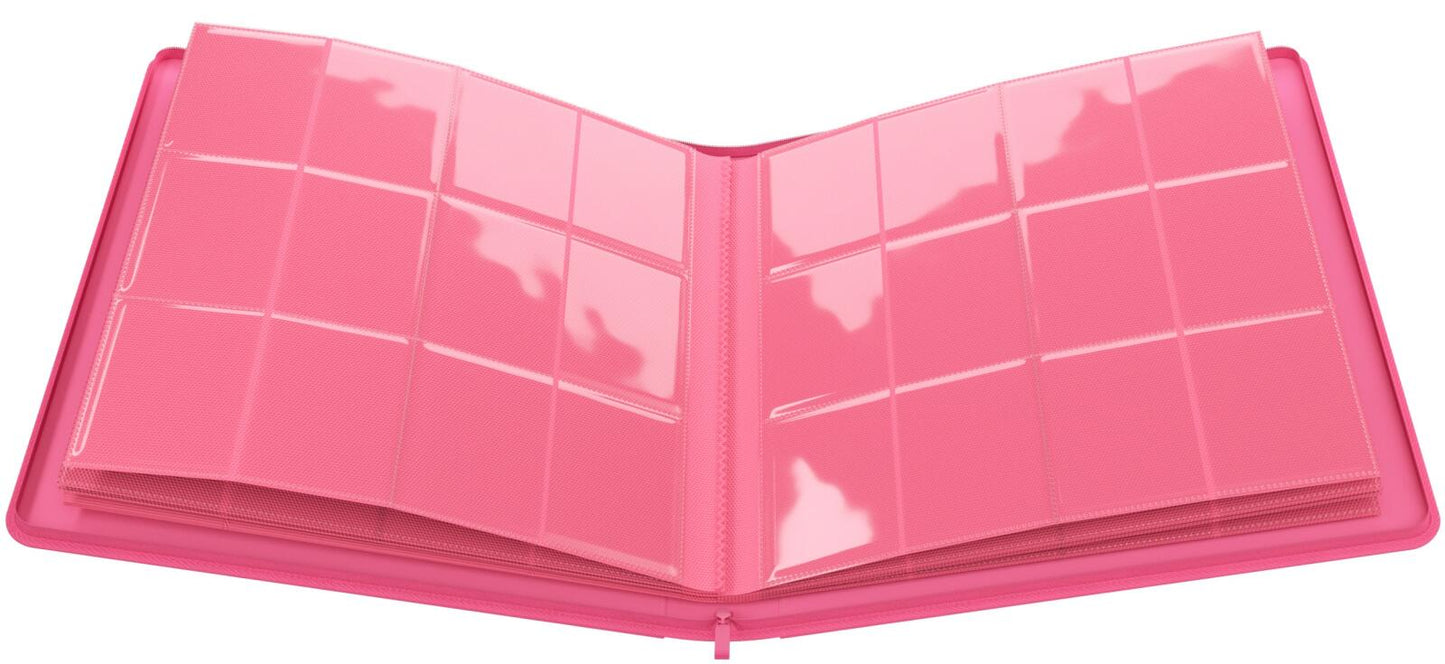 Gamegenic Zip-Up Album 24-Pocket - Pink