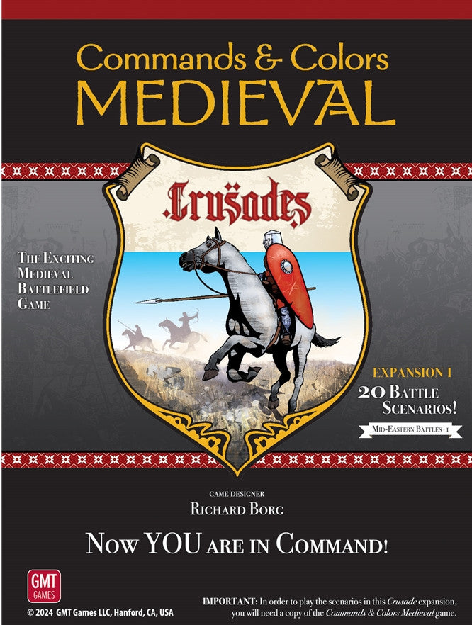 Commands & Colors Medieval - Expansion 1 Crusades Mid-Eastern Battles 1