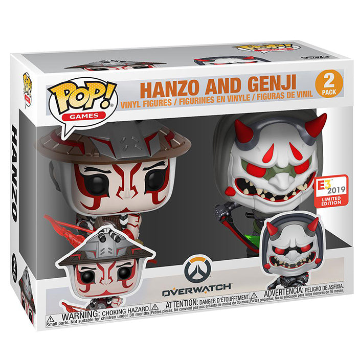 Overwatch Hanzo Genji E3 US Exclusive Pop! Vinyl 2-pack