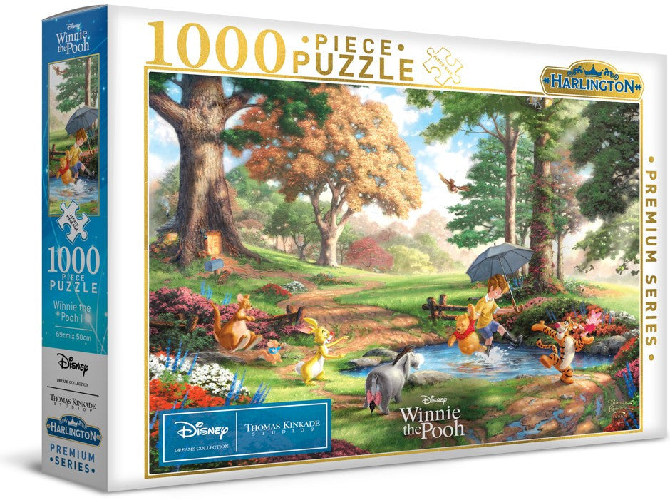 Harlington Thomas Kinkade PQ Disney Winnie the Pooh I 1000 pieces