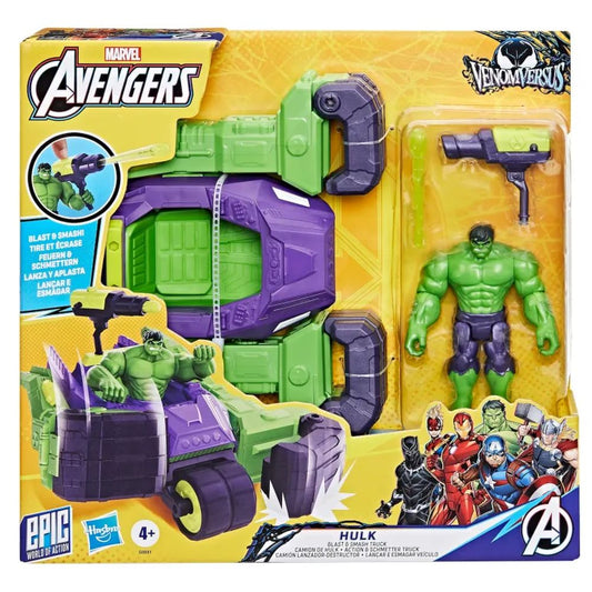 Avengers - 4In Hulk Blast N Smash Truck