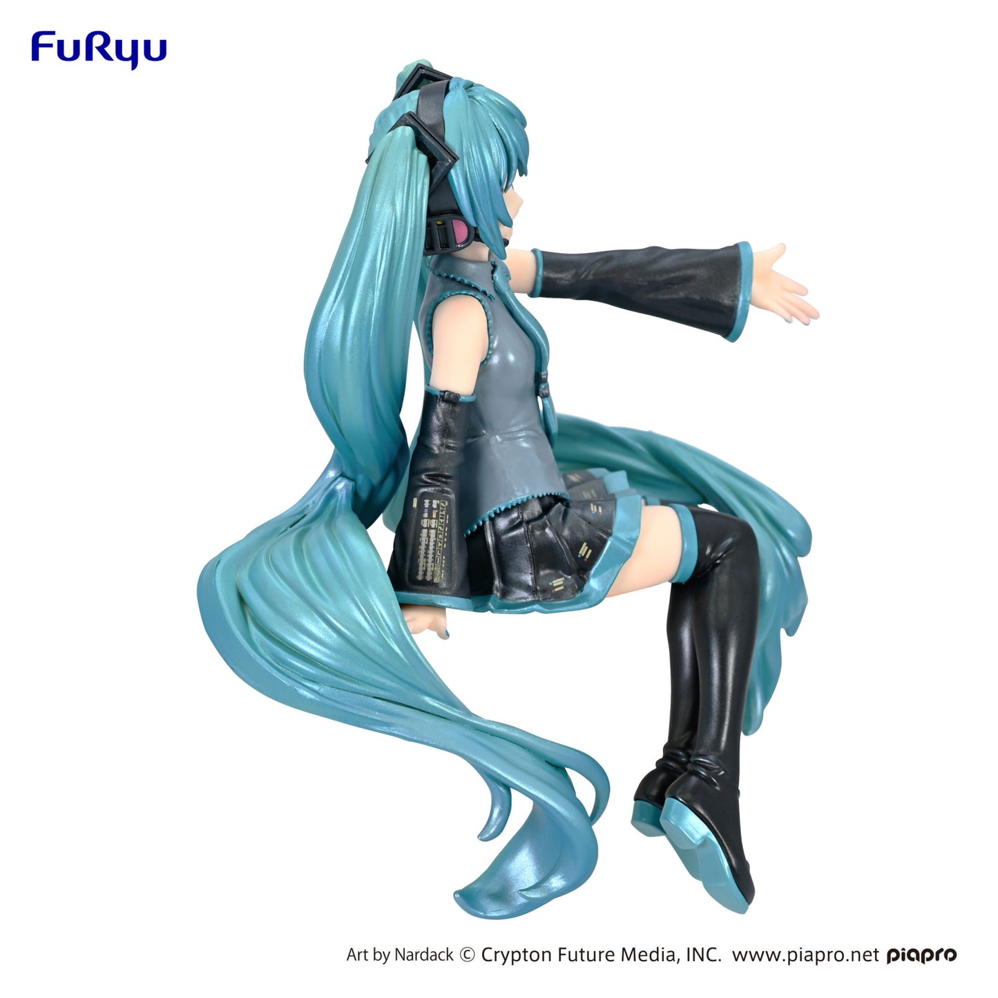 Hatsune Miku Noodle Stopper Figure Hatsune Miku Nardack Pearl Color Version