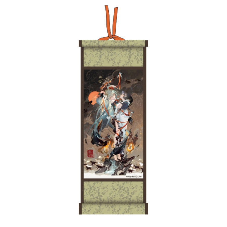 Hatsune Miku Shimian Maifu Version Hatsune Miku Scroll Inspired Mini Tapestry Shimian Maifu Version