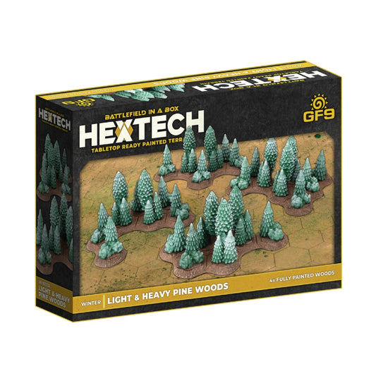 Hextech Terrain: Light & Heavy Pine Woods – Winter