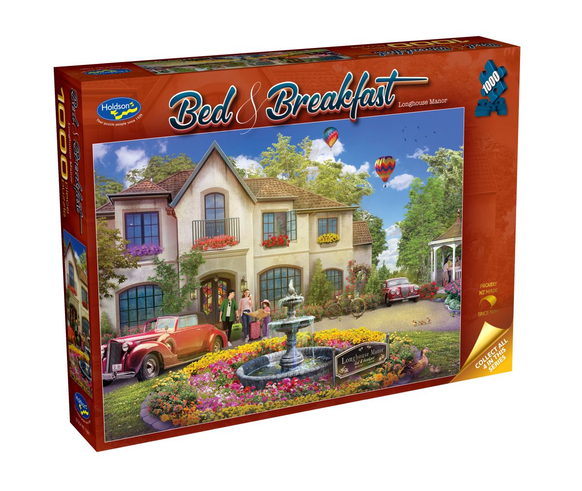 Puzzle - Holdson - Bed & Breakfast - Longhouse Manor - 1000pc