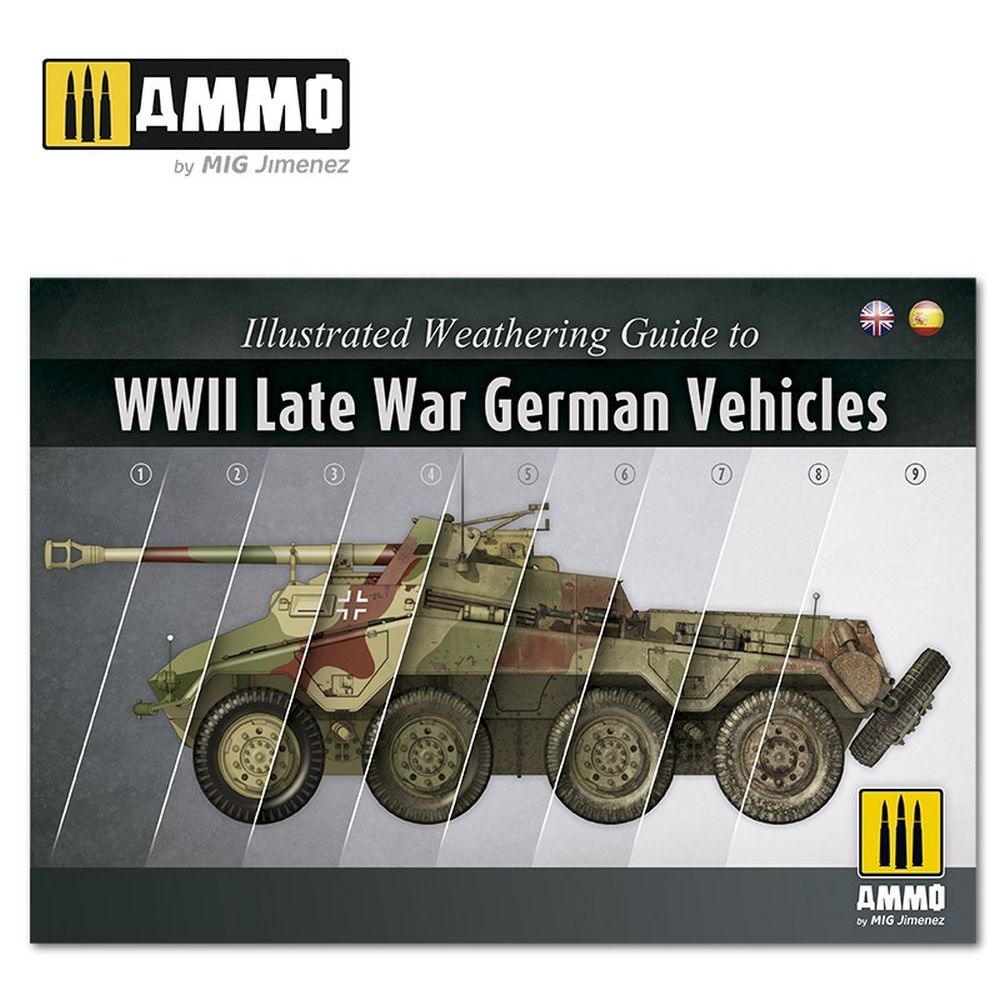 Ammo by MIG - Book - Illustrated Weathering Guide To Wwii Late German Vehicles
