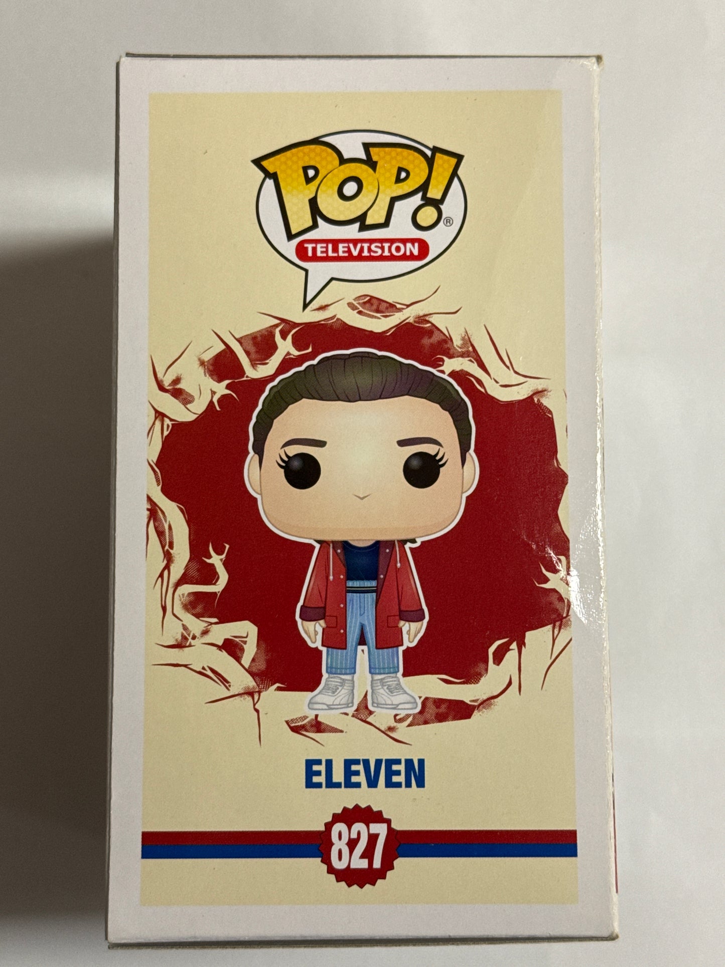Stranger Things - Eleven with Slicker US Exclusive Pop! Vinyl #827