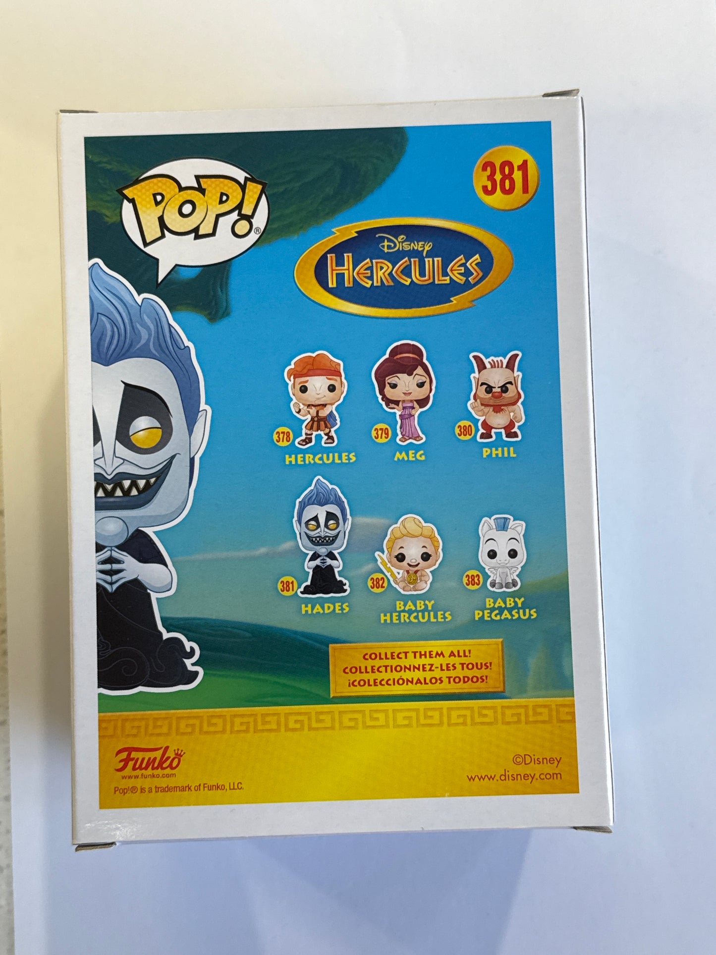 Hercules - Hades Pop Vinyl #381