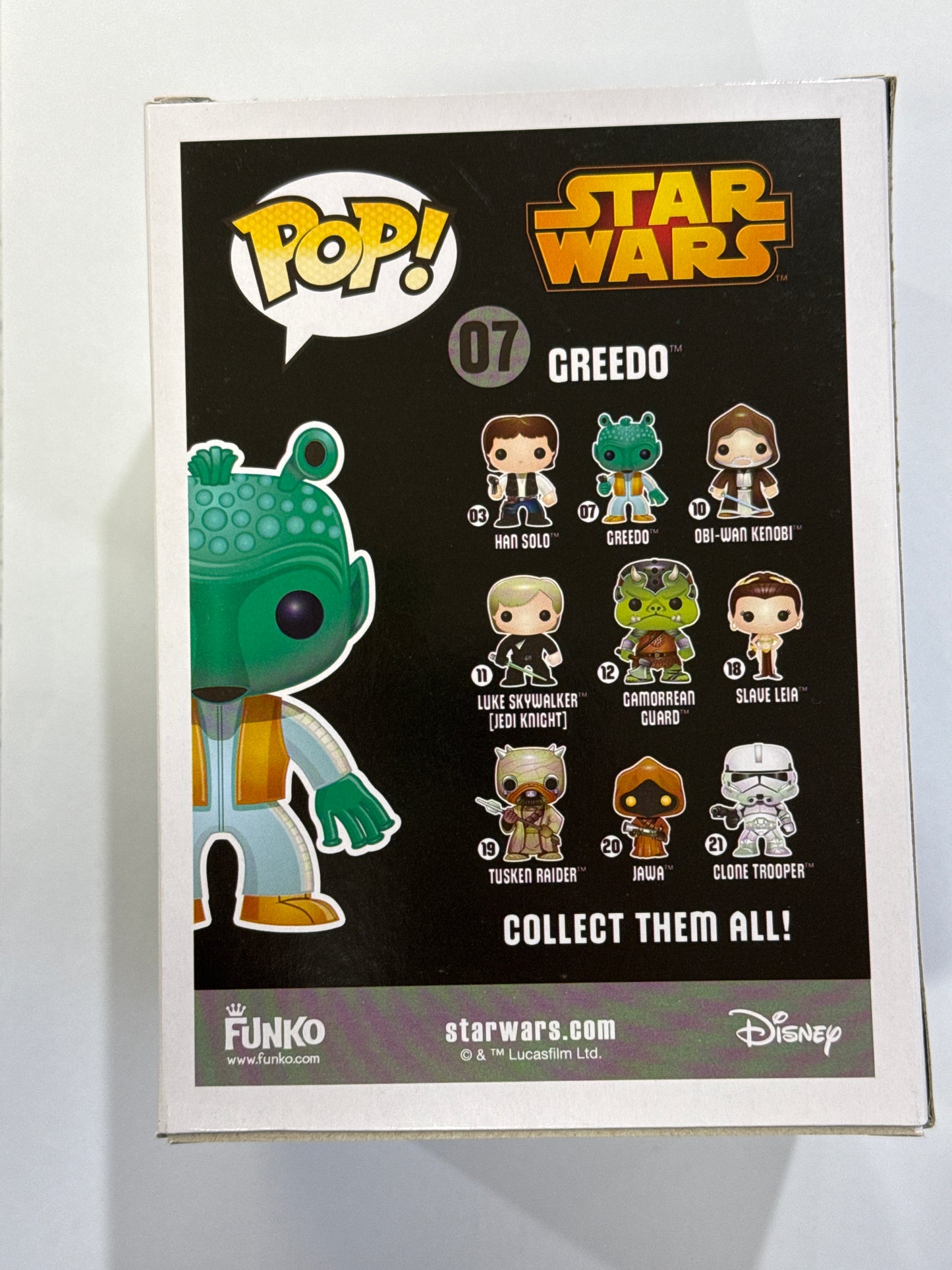 Star Wars - Greedo Pop! Vinyl #07