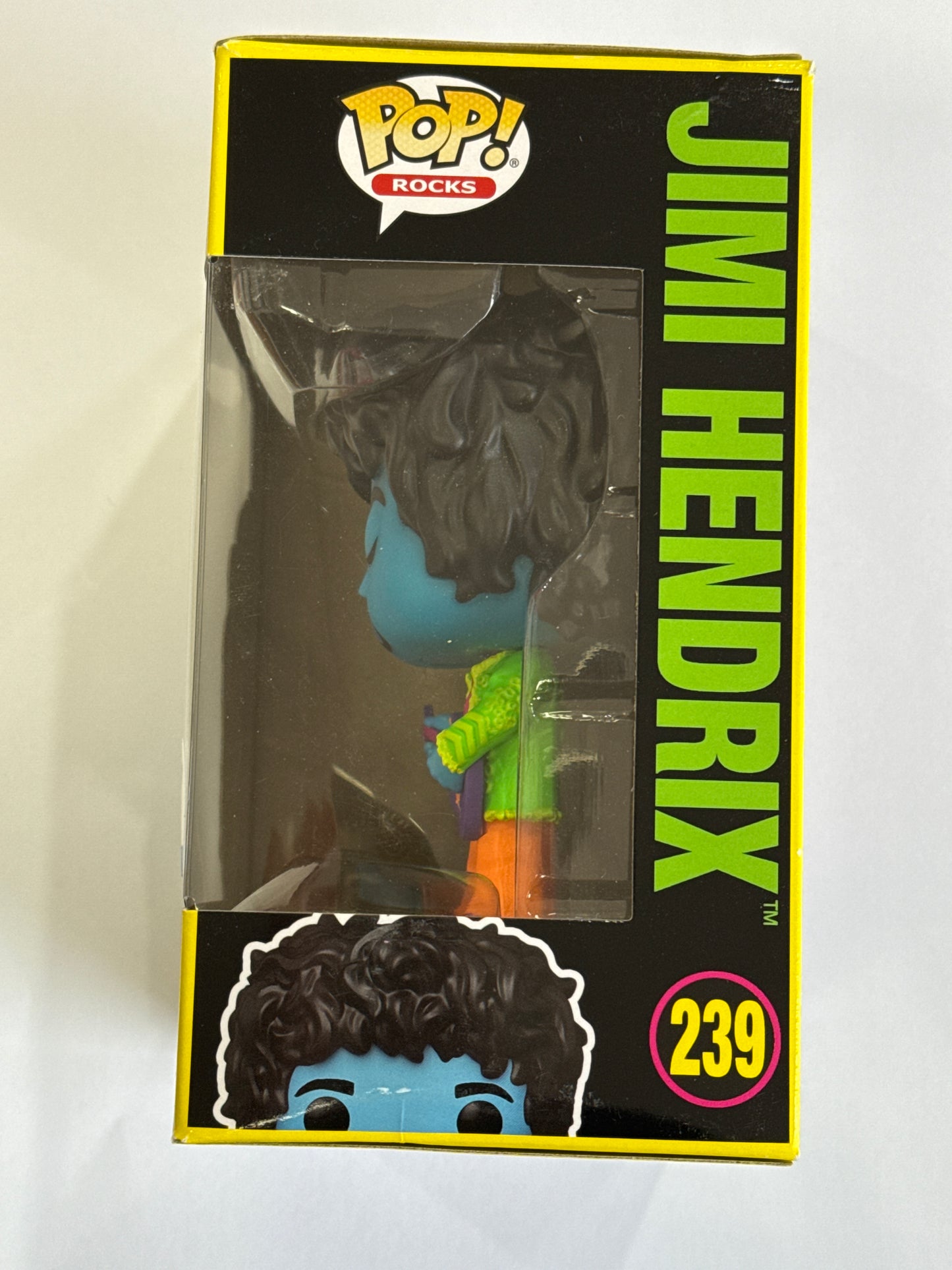 Authentic Hendrix - Jimi Hendrix Blacklight Funko Pop Vinyl #239
