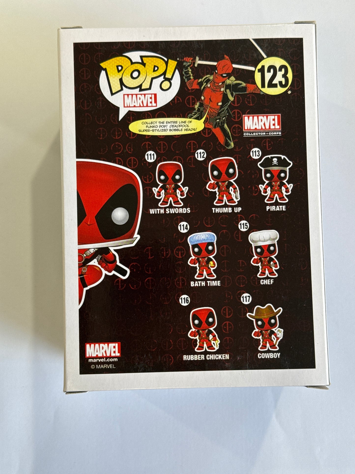 Deadpool - Deadpool Marvel Collector Corps Pop! Vinyl #123