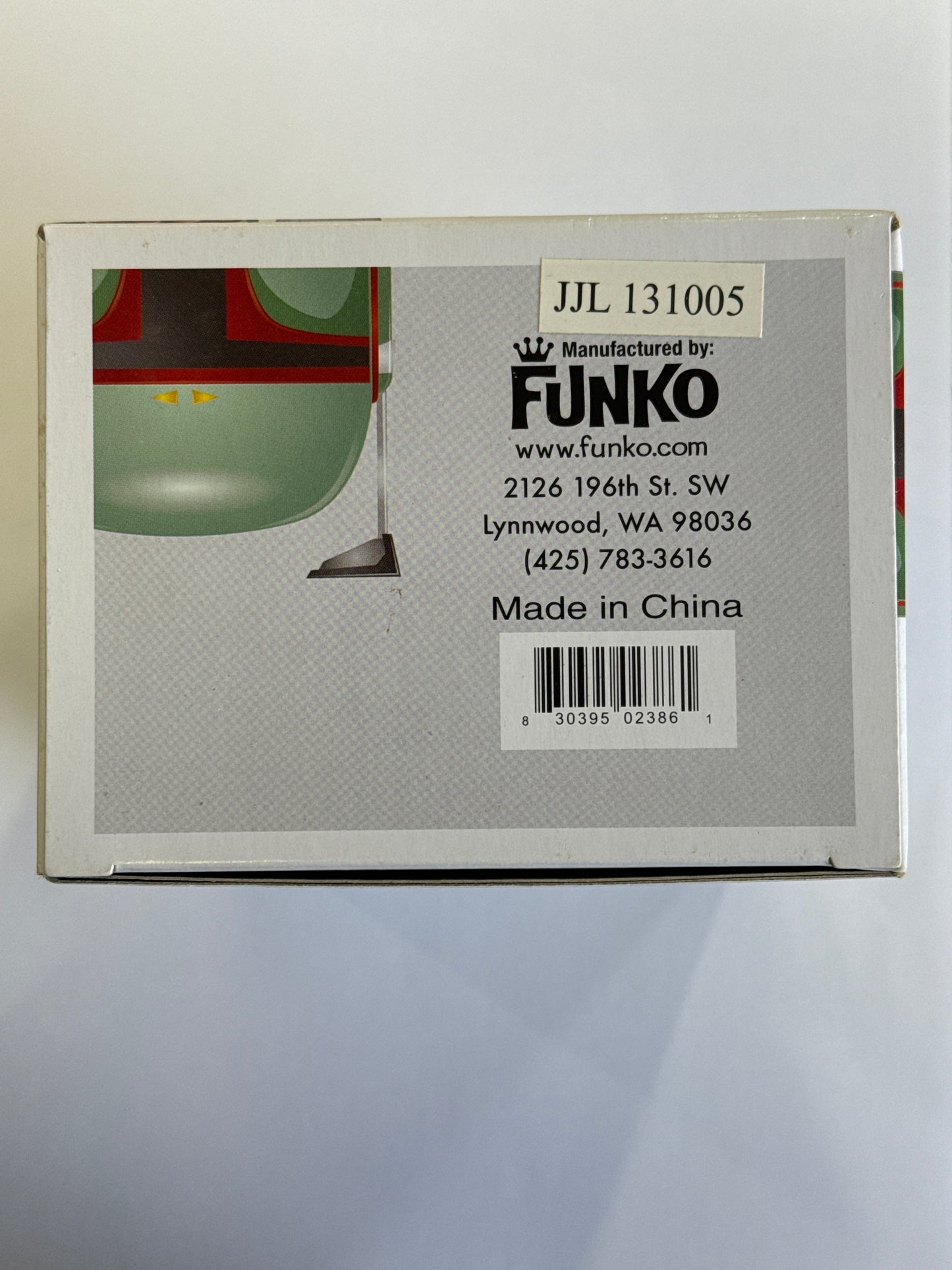 Star Wars - Boba Fett Blue Box Pop! Vinyl #08