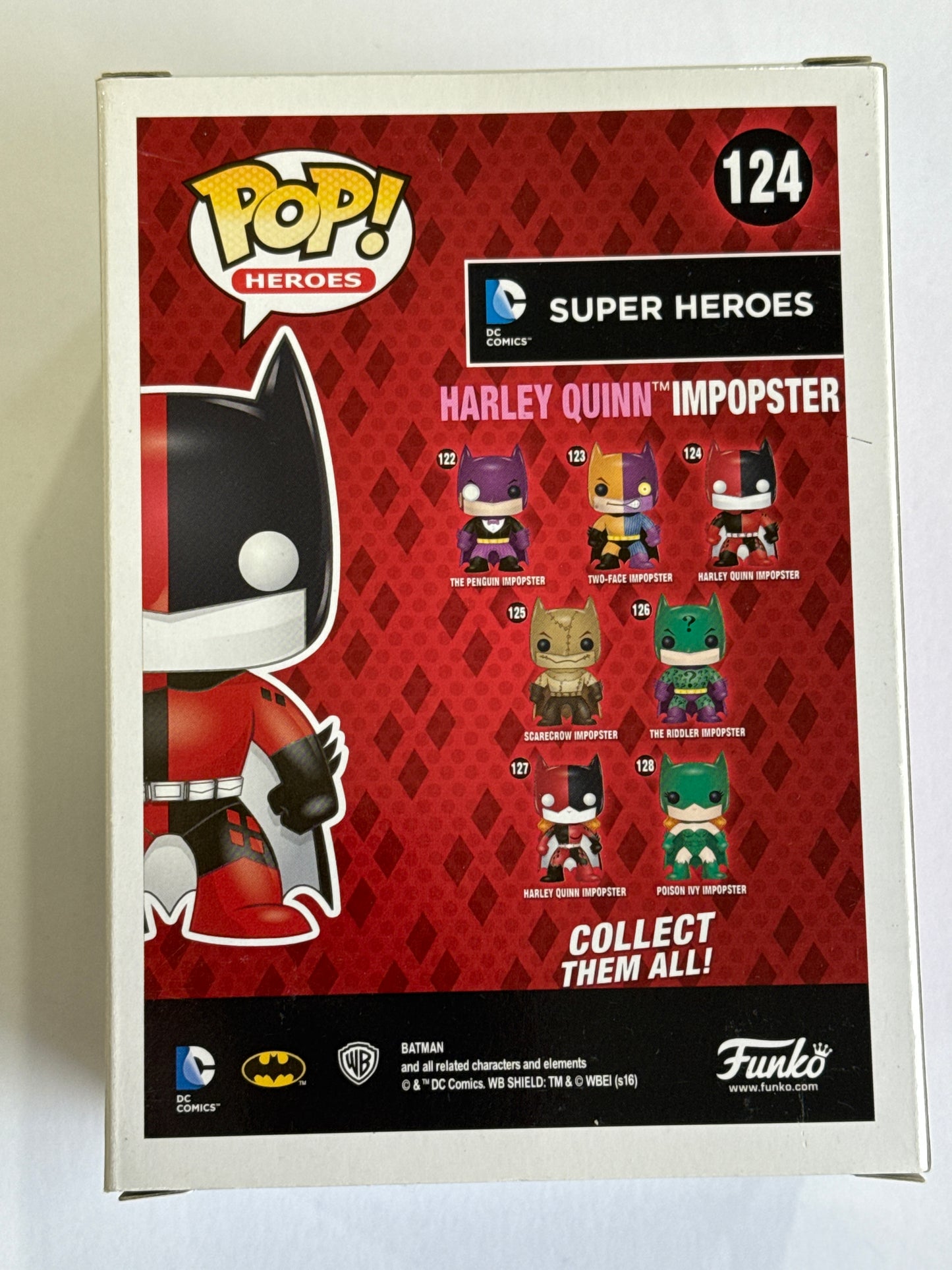 DC Super Heroes -Harley Quinn Impopster Pop Vinyl #124